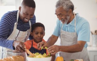 Family members aware of changing nutritional needs of Seniors