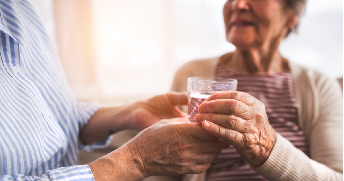 Preventing Dehydration in aging adults