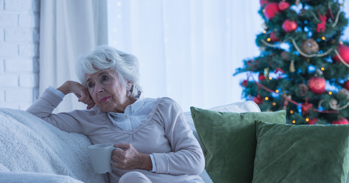 senior loneliness during the holidays