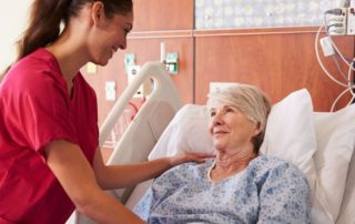 A professional companion can make your senior loved one's hospital stay far better.