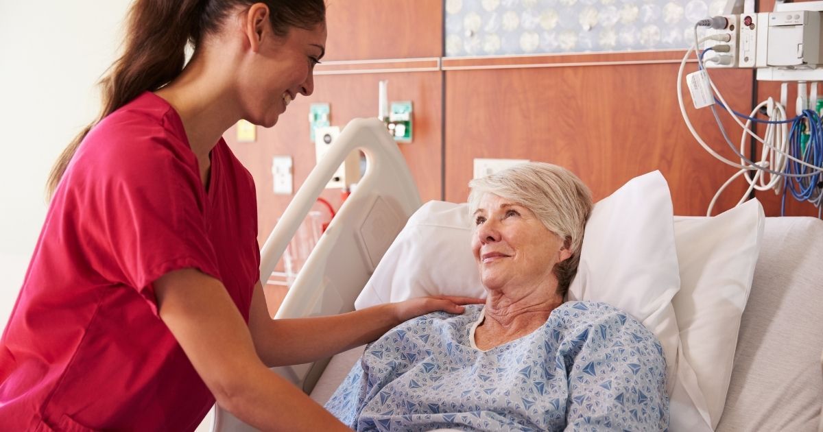 A professional companion can make your senior loved one's hospital stay far better.