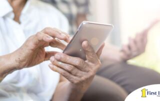 Home care assistance technology in use.