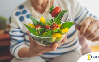 Geriatric Care supports nutrition and hydration