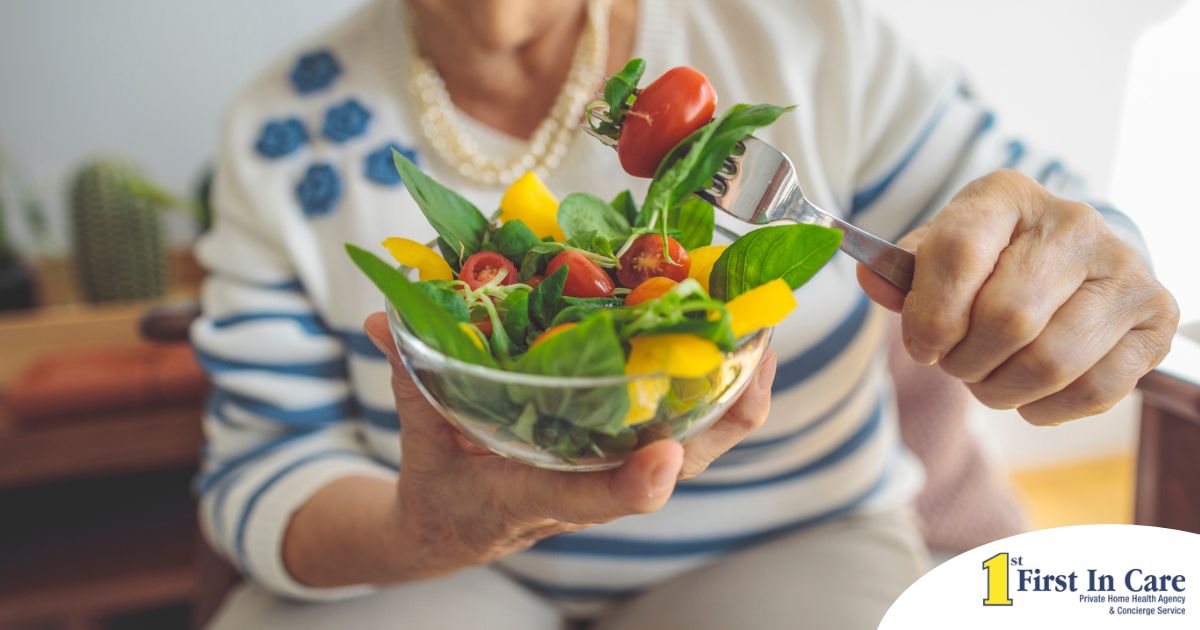 Geriatric Care supports nutrition and hydration