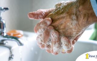 Small daily habits like hand washing support infection prevention in seniors.